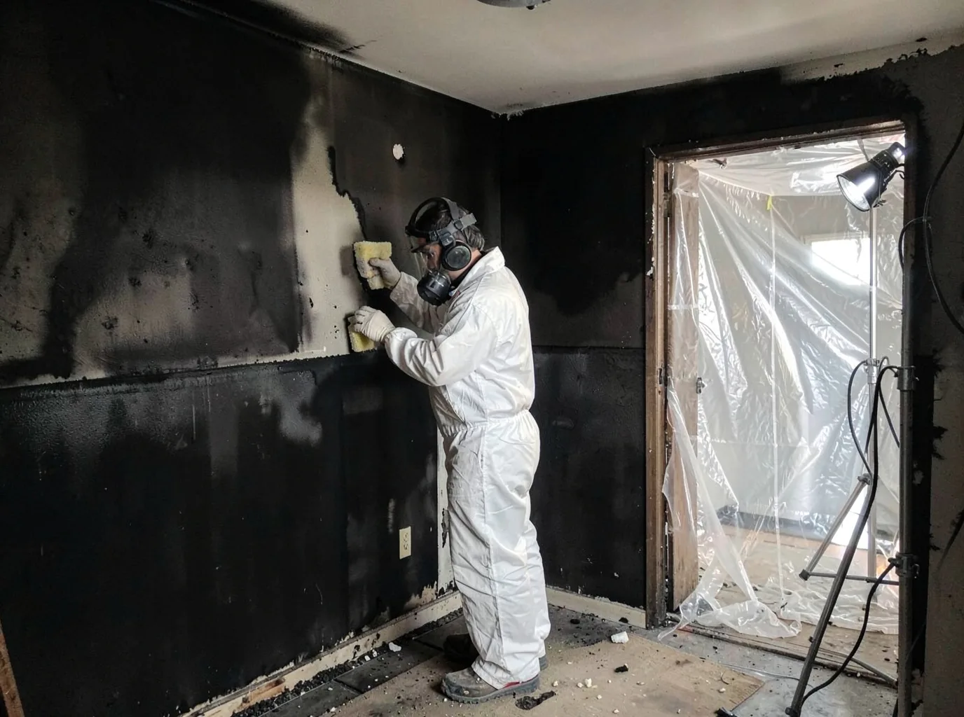 Fire Damage Restoration company in Marion, MI